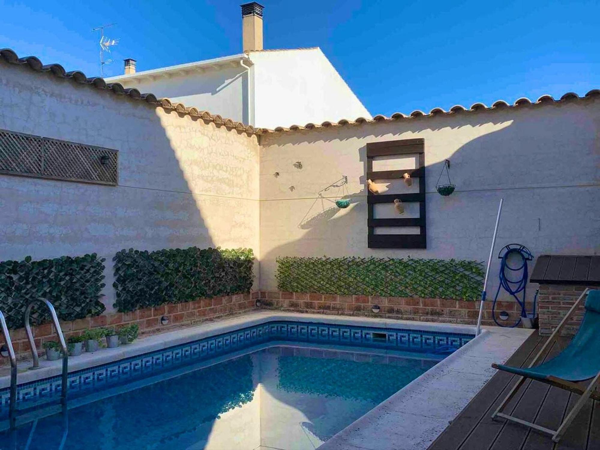 4 Bedrooms House With Private Pool Terrace And Wifi At Mota Del Cuervo Exterior foto